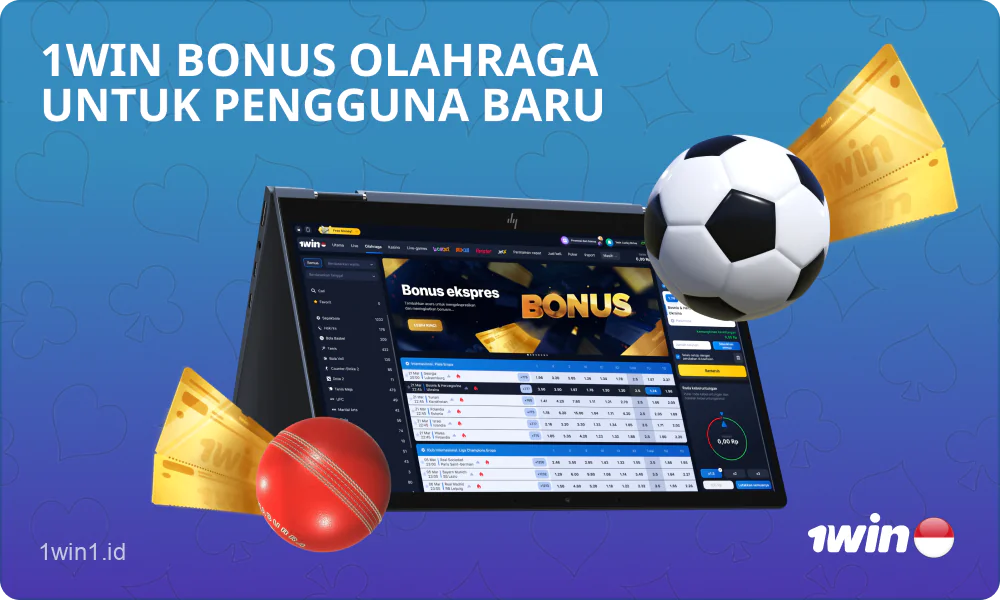 Pengguna baru 1win di Indonesia dapat memanfaatkan bonus olahraga yang menarik dan menerima dana tambahan untuk bertaruh pada acara olahraga