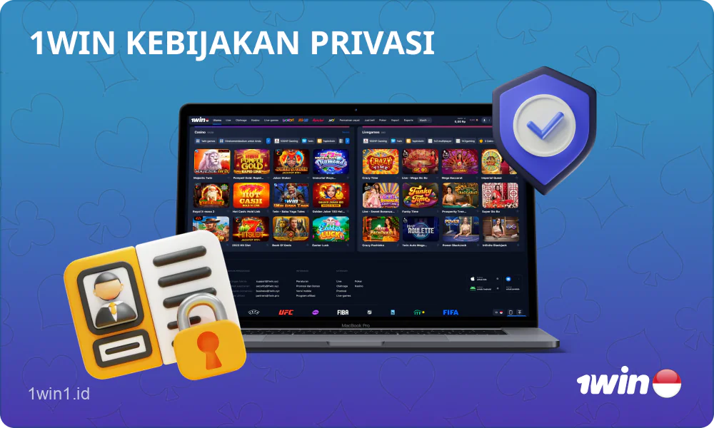 Kebijakan privasi platform 1win memastikan penggunaan data pengguna yang aman