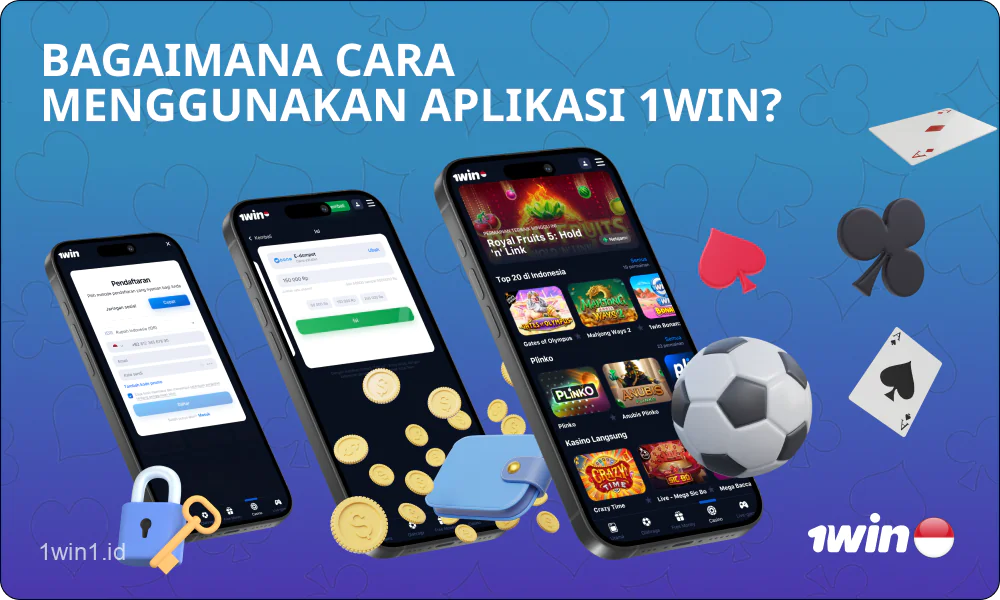 Menggunakan aplikasi seluler 1win untuk permainan kasino dan taruhan olahraga sangat mudah, untuk itu penjudi perlu mengikuti beberapa langkah sederhana