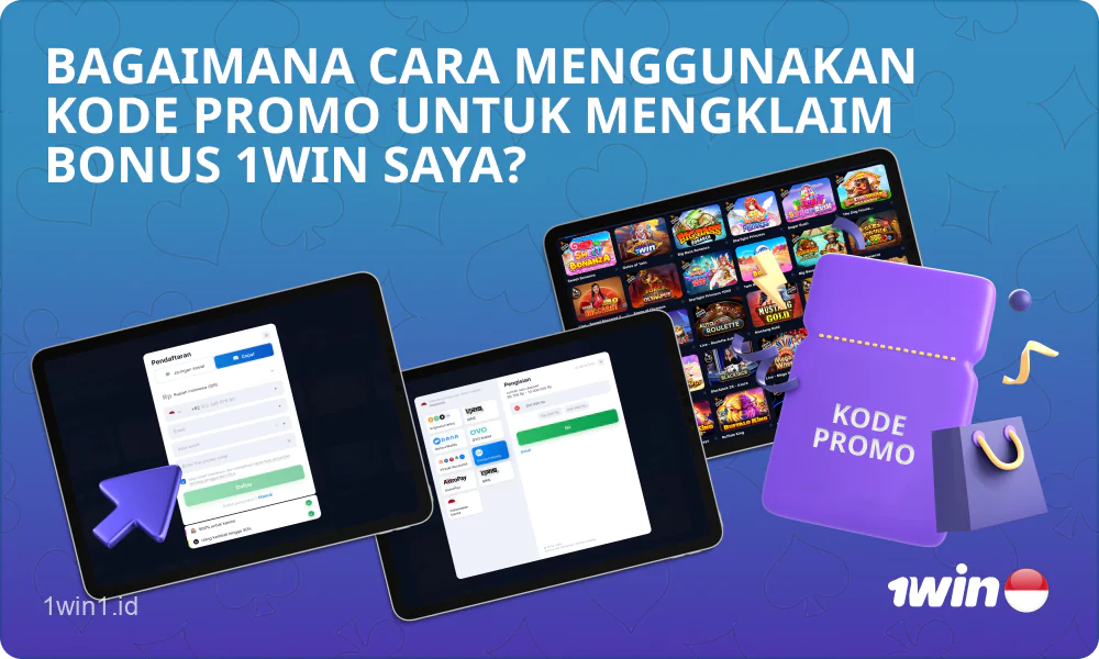 Untuk mendapatkan bonus di platform 1win dengan menggunakan kode promo, pengguna Indonesia perlu mengikuti beberapa langkah sederhana