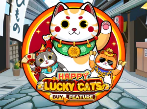 Happy Lucky Cats di kasino 1win Indonesia