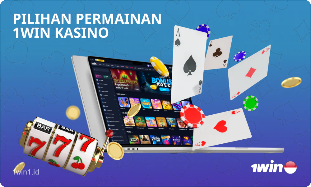 Berbagai macam permainan kasino uang sungguhan yang menarik tersedia di 1win